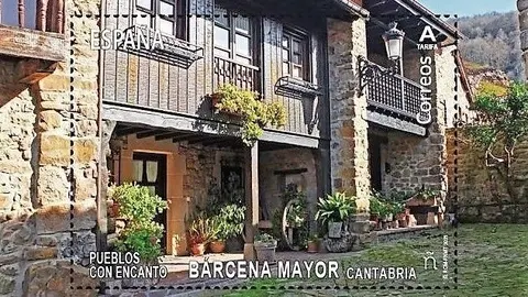 B&aacute;rcena Mayor, localidad de la que Correos ha emitido un sello dentro de la serie 'Pueblos con encanto'