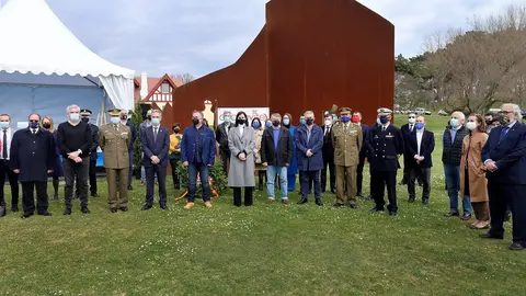Acto de homenaje a las v&iacute;ctimas del terrorismo en Santander