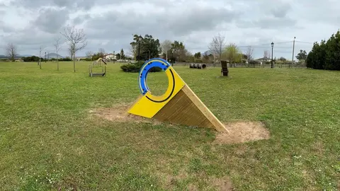 Parque del Riego de Colindres, mejora del espacio canino