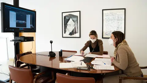 La Consejera De Presidencia, Interior, Justicia Y Acci&oacute;n Exterior, Paula Fern&aacute;ndez Via&ntilde;a, Asiste Al Pleno De La Comisi&oacute;n De Protecci&oacute;n Civil