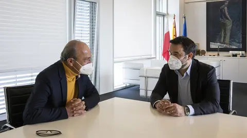 10:00.- Despacho Del Consejero (Pctan)El Consejero De Industria, Turismo, Innovaci&oacute;n, Transporte Y Comercio, Javier L&oacute;pez Marcano, Se Re&uacute;ne Con El Ceo De Pitma, &Aacute;lvaro Millar.10 De Marzo De 2021Fotograf&iacute;a:Silvia Bouzo