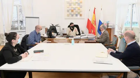 Reuni&oacute;n Ayuntamiento Santander con Unate