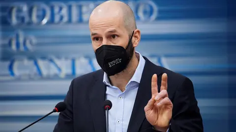 Archivo - El director general de Salud P&uacute;blica de Cantabria, Reinhard Wallmann