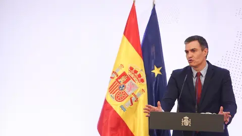 El presidente del Gobierno, Pedro S&aacute;nchez; 