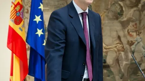 Archivo - El secretario general de la Presidencia, F&eacute;lix Bola&ntilde;os, toma posesi&oacute;n de su cargo