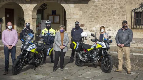 Nuevas motos de la Polic&iacute;a de Camargo
