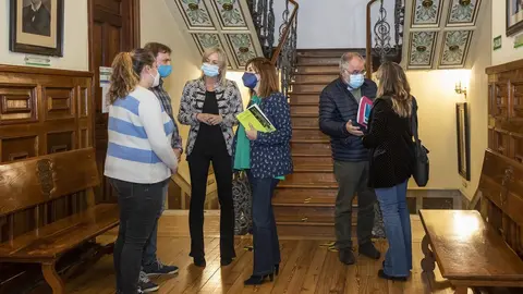 La Consejera De Empleo Y Pol&iacute;ticas Sociales, Ana Bel&eacute;n &Aacute;lvarez, Se Re&uacute;ne Con La Alcaldesa De Castro Urdiales, Susana Herr&aacute;n.