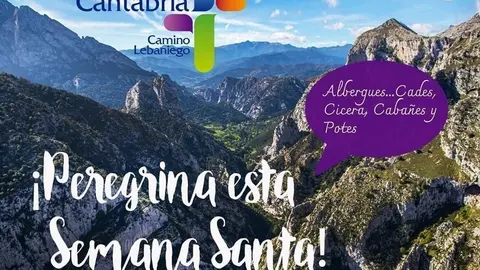 Cartel del Camino Lebaniego