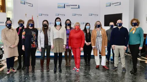 Recepci&oacute;n del Ayuntamiento a la nueva directiva del Colegio de Enfermer&iacute;a