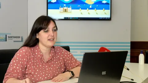 La concejala de Salud, Noem&iacute; M&eacute;ndez, en la presentaci&oacute;n del concurso