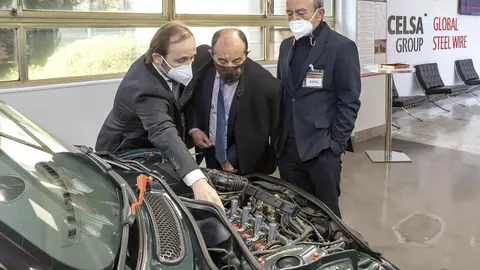 El Consejero De Industria, Turismo, Innovaci&oacute;n, Transporte Y Comercio, Javier L. Marcano, Visita Las Instalaciones De GSW