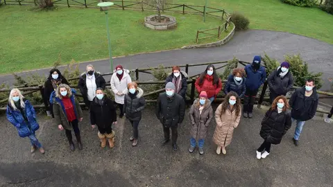 Participantes taller de empleo Pi&eacute;lagos