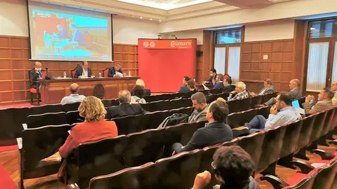 Archivo - Pleno de la C&aacute;mara de Comercio de Cantabria. Archivo