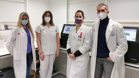 Miembros de la Unidad de Gen&eacute;tica del Hospital Valdecilla