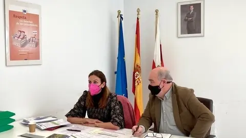 Directora de Turismo y consejero delegado de Cantur