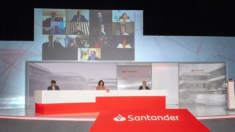 Junta general ordinaria de accionistas de Banco Santander de 2021.