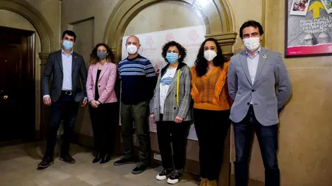 Cargos socialistas en la visita a C&aacute;ritas