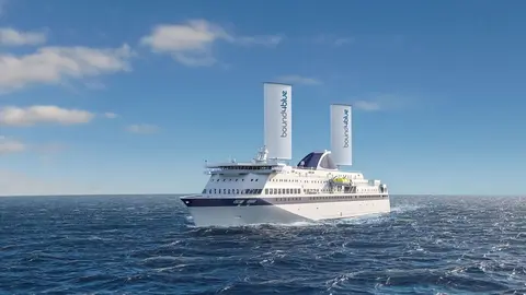 Ferry con velas Bound4blue