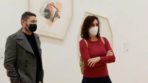 Santiago Mart&iacute;nez y Arancha Goyeneche