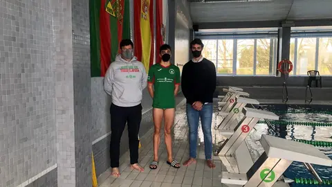 El nadador torrelaveguenses Teo del Riego