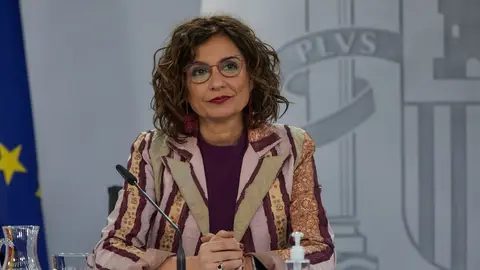 La ministra de Hacienda y portavoz del Gobierno, Mar&iacute;a Jes&uacute;s Montero.