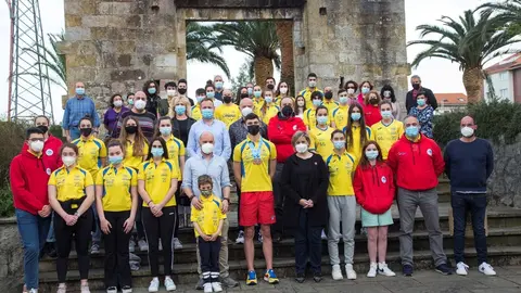 Camargo felicita al nadador Joaqu&iacute;n Pardo por sus dos medallas de bronce en el campeonato de Espa&ntilde;a junior