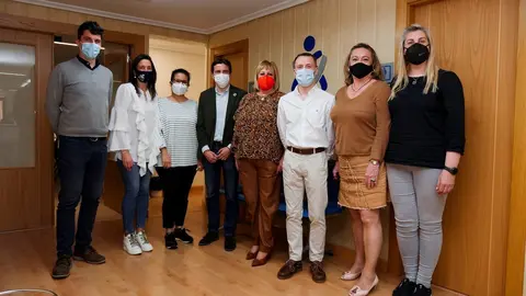 Reuni&oacute;n de los socialistas con el Colegio de Enfermer&iacute;a