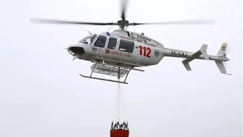 Helic&oacute;ptero 'Maya Dama' del Gobierno de Cantabria