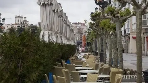 Terrazas de hosteler&iacute;a en Santander