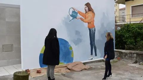 Nuevo mural de la Casa de la Juventud