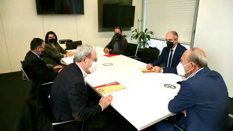 Reuni&oacute;n de responsables de Consejer&iacute;a de Industria y de COERCAN