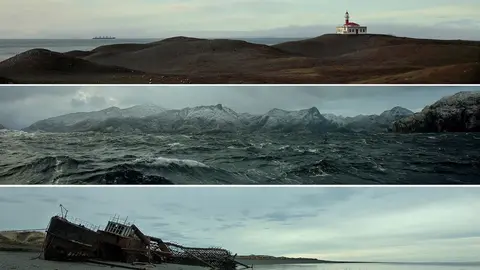 Archivo - Im&aacute;genes de la exposici&oacute;n 'Estrecho de Magallanes: la frontera de agua'