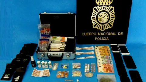 Efectos intervenidos en la operaci&oacute;n policial
