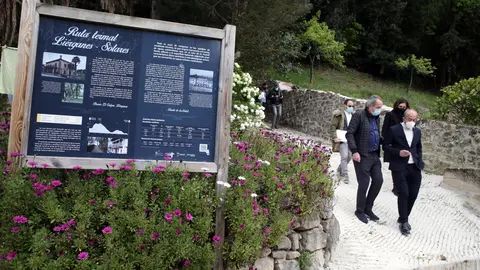 El Consejero De Industria, Turismo, Innovaci&oacute;n, Transporte Y Comercio, Javier L&oacute;pez Marcano, En Su Visita A Li&eacute;rganes