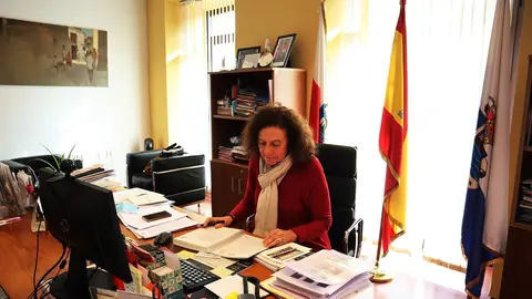 Archivo - La alcaldesa de Comillas, Teresa Noceda