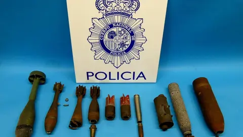 Artefactos explosivos intervenudos en un inmueble en Santander