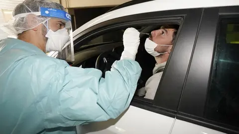 PCR a un jugador del Racing