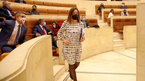 Archivo - La consejera de Econom&iacute;a y Hacienda, Mar&iacute;a S&aacute;nchez