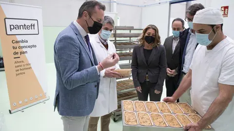 El consejero de Desarrollo Rural, Ganader&iacute;a, Pesca, Alimentaci&oacute;n y Medio Ambiente, Guillermo Blanco, visita las instalaciones de Panteff