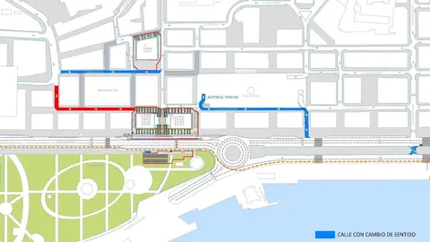Cambios en el tr&aacute;fico por las obras del Proyecto Pereda