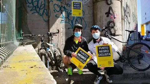 Un punto negro de la red ciclista de Santander