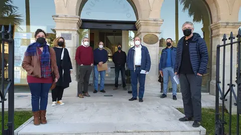 Reuni&oacute;n de la plataforma contra la nueva depuradora en Cortiguera