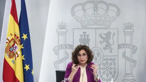 La ministra de Hacienda y portavoz del Gobierno, Mar&iacute;a Jes&uacute;s Montero