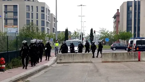 Control de la Polic&iacute;a Nacional