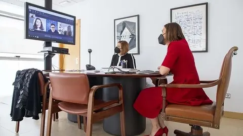 La consejera de Presidencia, Interior, Justicia y Acci&oacute;n Exterior, Paula Fern&aacute;ndez Via&ntilde;a, interviene en la Comisi&oacute;n SEDEC del Comit&eacute; Europeo de las Regiones.
nr
22 abr 21