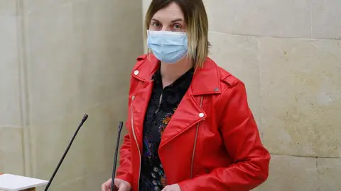 Ana Obreg&oacute;n en el Parlamento