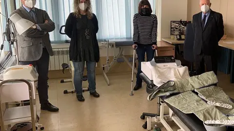 La Fundaci&oacute;n Caja Cantabria colabora con el servicio de fisioterapia de COCEMFE