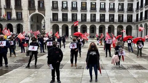 Concentraci&oacute;n de UGT y CCOO