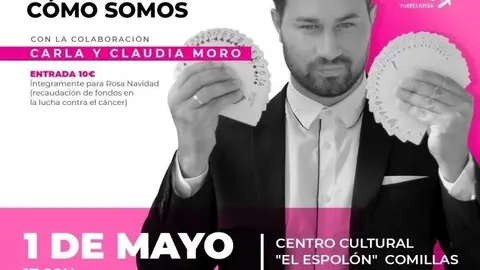 Cartel del espect&aacute;culo solidario del Mago Roncero