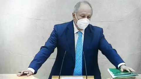 El abogado de la C&aacute;mara Agraria de Cantabria, Jos&eacute; Mar&iacute;a Riego